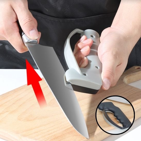 Aiguiseur de Couteaux Professionnel 3 Étapes | TranchantPro