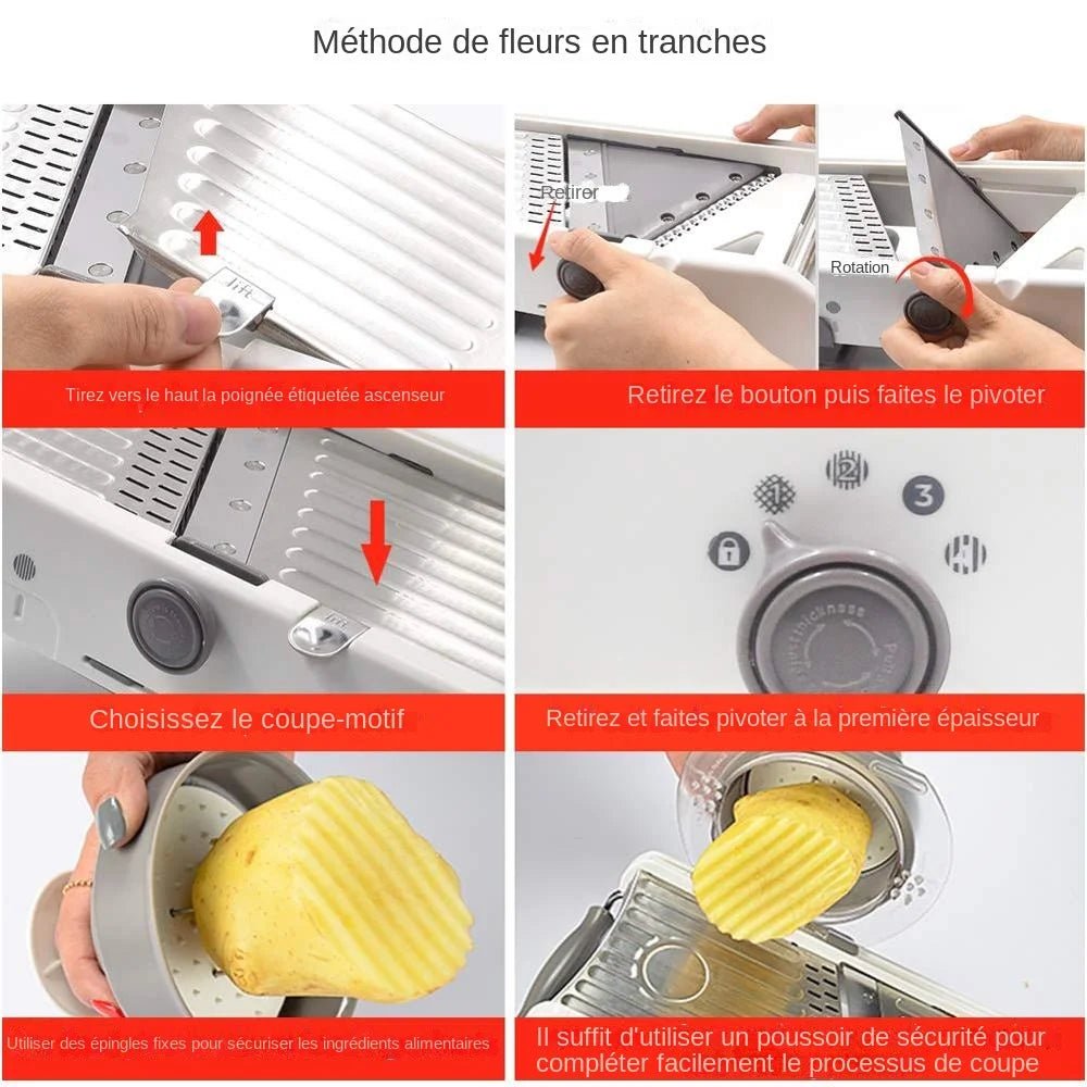 La Mandoline Cuisine Multifonctionnelle