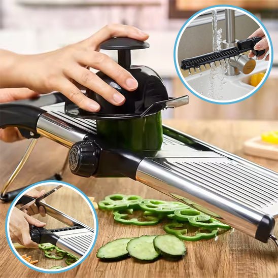 Mandoline Japonaise Professionnelle en Acier Inoxydable | Chef Précision